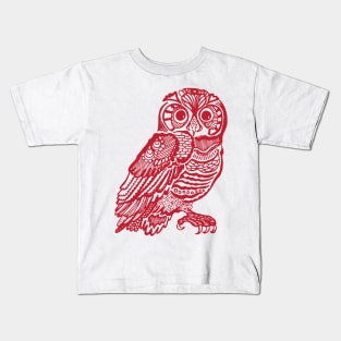 owll_doodle Kids T-Shirt